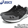 ASICS GEL-LYTE III Black/Black/Grey H6W1L-9090画像