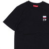 GOSHA RUBCHINSKIY Small Logo T-Shirt BLACK画像