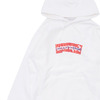 Supreme × COMME des GARCONS SHIRT Box Logo Hooded Sweatshirt WHITE画像