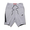 NIKE AS M NSW TCH FLC SHORT WHITE/HTR/BLACK 805161-100画像
