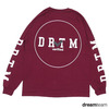 DREAM TEAM VERIFIED LOGO L/S TEE BURGUNDY画像