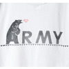 REMI RELIEF ARMY熊 スペシャル加工 プリントTシャツ RN1720-9167画像