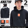 KIKS TYO Orange Box Logo Pullover Hoodie KT1703C-01画像