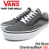 VANS Old Skool Chambray/Black C&L VN-0A38G1MML画像