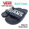 VANS Slide-On Dress Blues Surf Line VN-0004KIIX8画像