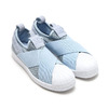 adidas Originals SUPERSTAR SLIPON W EASY BLUE S17/EASY BLUE S17/OFF WHITE BB2121画像