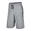 NIKE AS M NK AIR SHORT FLC CARBON HEATHER 880830-063画像