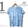 REMI RELIEF プレーン インディゴタイダイ スペシャル加工 Tシャツ RN1720-9160画像