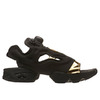 Reebok INSTAPUMP FURY SANDAL MAG BLACK/BLACK/GOLD METALLIC/WHITE BD3184画像