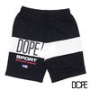 DOPE FIELDER STRIPED SWEAT SHORTS画像