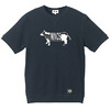 MINOS SS MILK LOGO CREW SWEAT (NAVY) MNQ3-SW02画像