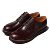 WHEELROBE FOLDED PLAIN TOE OXFORD BURGUNDY 15076 U画像