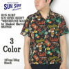 SUN SURF S/S OPEN SHIRT "MENEHUNE MAGIC" by Masked Marvel SS37659画像