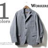 Workers Lounge Jacket, Grey Heavy OX画像