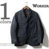 Workers Lounge Jacket, Navy Chino画像