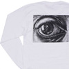 Supreme × M.C.Escher Eye L/S Tee WHITE画像