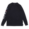 Wayward Wheels Downshift L/S T-Shirt BLACK画像