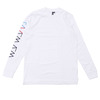 Wayward Wheels Downshift L/S T-Shirt WHITE画像