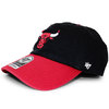 '47 Brand CHICAGO BULLS CLEAN UP STRAPBACK BLACKxRED LVFTSCHB028画像