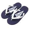 Pilgrim Surf+Supply Flip Flop Beach Sandals NVYxWHT/WHT画像