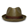 Brixton CASTOR FEDORA HAT BRN TAN 00002BRTAN画像