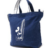 SPECIAL PRODUCT DESIGN SURF MICKEY TOTE BAG (BORN TO SURF) NAVY画像
