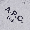 A.P.C. U.S. Tee GRAY画像