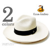 Ecua-Andino エクストラロングブリム クラシックパナマハット画像