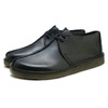 Clarks DESERT TREK BLACK LEATHER 111433画像