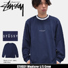 STUSSY Wayfarer L/S Crew 114974画像