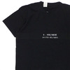 N.HOOLYWOOD 1/2 MISTER HOLLYWOOD TEE BLACK画像