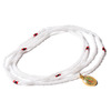 CRIMIE MARIA BEADS NECKLACE (WHITE) C1G3-C1F3-AC11画像