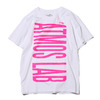 ATMOS LAB BIG LOGO TEE (アトモスラボ ビッグロゴ ティ) WHITE/PINK AL17S-PT05画像