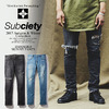 Subciety DAMAGED SKINNY PANTS 103-01161画像