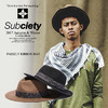 Subciety PAISELY RIBBON HAT 103-86171画像