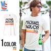 JUNK FOOD マイケルジャクソンプリントデザインクルーネック半袖Tシャツ MJ006-7765画像