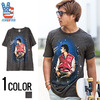 JUNK FOOD マイケルジャクソンフォトプリントデザインクルーネック半袖Tシャツ MJ015-7765画像