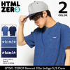 HTML ZERO3 Stewart Ellis Indigo S/S Crew CT192画像
