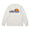 ellesse SWEAT CREW WHITE EE37100画像