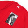 Supreme Michael Jackson Tee RED画像