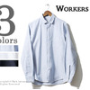 Workers Narrow Round Collar Shirt, 6.5 oz, D-OX画像