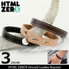 HTML ZERO3 Oswald Leather Bracelet ACS204画像