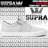 SUPRA STACKS VULC S92150 / LIGHT GREY - WHITE画像