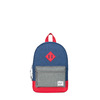 Herschel Supply Co HERITAGE BACKPACK KIDS Eclipse Crosshatch/Raven Crosshatch/Red 10313-01530-OS画像