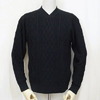 THE FLAT HEAD Club Label COTTON KNIT V NECK CL-KT002画像