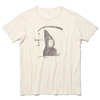 Peanuts&Co &times; SCUMBOY T-SHIRTS "GRIM REPER" (WHITE)画像