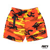FNTY - Flying Ninety CAMO SHORTS ORANGE画像