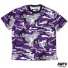 FNTY - Flying Ninety CAMO OVERSIZE TEE PURPLE画像