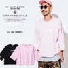 GRAVYSOURCE 3/4BIG CREWNECK GS17-ASW01画像