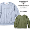 GRAVYSOURCE RIPPED CREWNECK GS17-ASW07画像